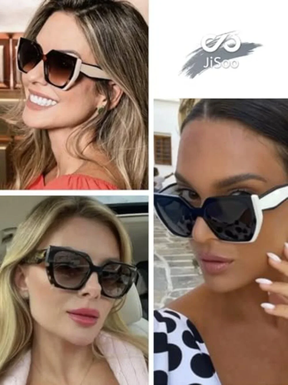 BRAND NEW Oversized Cat Eye Sunglasses for Women